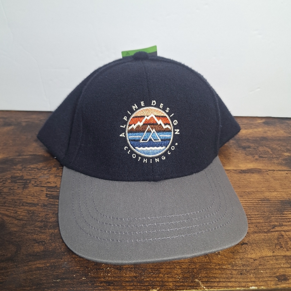 Alpine Design Dark Blue and Gray Hat